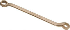 Ampco - 1-1/16" x 1-1/4" 12 Point Offset Box Wrench - Double End, 19-1/4" OAL, Aluminum Bronze - Industrial Tool & Supply