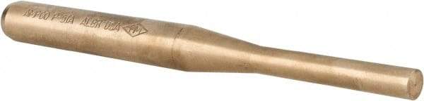 Ampco - 5/16" Pin Punch - 6" OAL, Aluminum Bronze - Industrial Tool & Supply
