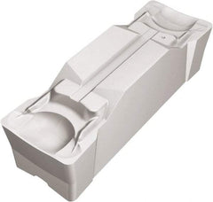 Sandvik Coromant - G2N123 GM Grade H13A, 3.18mm Cutting Width Carbide Grooving Insert - 18mm Max Depth of Cut, Neutral, 0.3mm Corner Radius, Uncoated - Industrial Tool & Supply