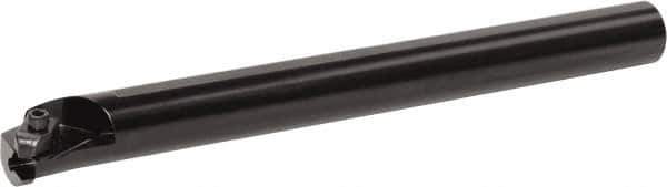 Kyocera - A-KKC, Internal, Left Hand, 0.14" Max Depth of Cut, 0.189 to 0.31" Groove Width, Indexable Grooving Tool Holder - KC.. 3 Insert Compatibility, 12" OAL, Through Coolant - Industrial Tool & Supply