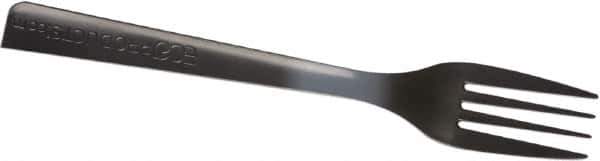ECO PRODUCTS - Eco-Products 100% Recycled Content Cutlery, Fork, 6" - Black - Industrial Tool & Supply