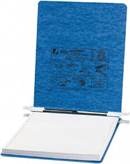 ACCO - 9-1/2 x 11", Holds up to 6" of Unburst Sheets, Light Blue, Indexed Sorters - 11 Point Stock - Industrial Tool & Supply