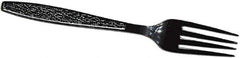 Solo - Solo Guildware Heavyweight Plastic Forks - Black - Industrial Tool & Supply