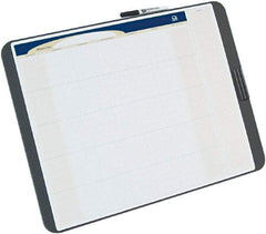 Quartet - 17" High x 23" Wide Foam/Laminate Combination Bulletin/Dry Erase Board - Foam Frame, 1/2" Deep, Includes One Black Dry-Erase Marker & One Eraser With Marker Clip & Mounting Kit - Industrial Tool & Supply