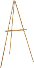 Quartet - Lightweight Tripod Easel - 64 Inch High - Industrial Tool & Supply