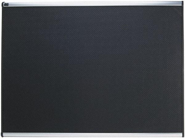 Quartet - 48" Wide x 36" High Tack Bulletin Board - High-Density Foam, Black - Industrial Tool & Supply