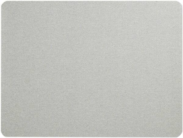 Quartet - 48" Wide x 36" High Open Cork Bulletin Board - Fabric, Gray - Industrial Tool & Supply