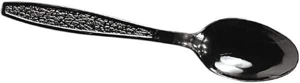 Solo - SOLO Cup Company Guildware Heavyweight Plastic Teaspoons - Black - Industrial Tool & Supply