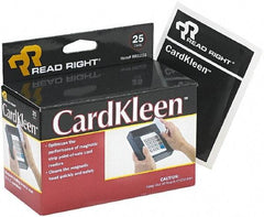 READ RIGHT - Cleaning Cards - Use with Access Control, ID Cards, Credit Card Readers - Industrial Tool & Supply