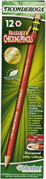 TICONDEROGA - Lead Standard - Red - Industrial Tool & Supply