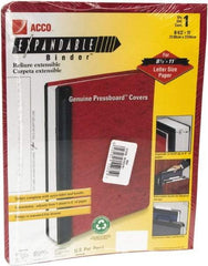 ACCO - 8-1/2 x 11", Letter Size, Blue, Data Binders - 11 Point Stock - Industrial Tool & Supply
