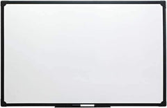 UNIVERSAL - 24" High x 36" Wide Erasable Melamine Marker Boards - Anodized Aluminum, 42-1/4" Deep, Includes Mounting Kit - Industrial Tool & Supply