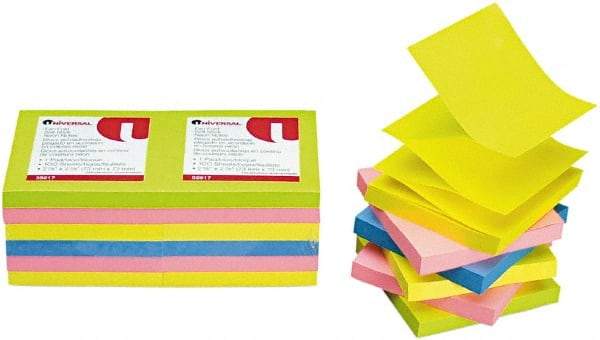UNIVERSAL - Self-Stick Note & Page Flag Dispensers Size: Pop-Up For Use With: Pop-Up Dispenser - Industrial Tool & Supply