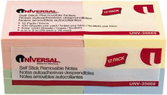 UNIVERSAL - Self-Stick Note & Page Flag Dispensers Size: 3" x 3" - Industrial Tool & Supply