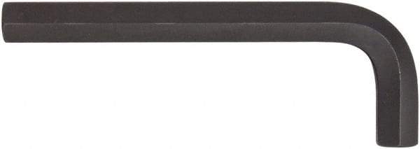 Bondhus - 1" Hex, Short Arm, Hex Key - 3" OAL, Protanium High Torque Steel, Inch System of Measurement - Industrial Tool & Supply