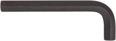 Bondhus - 1" Hex, Short Arm, Hex Key - 3" OAL, Protanium High Torque Steel, Inch System of Measurement - Industrial Tool & Supply