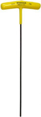 Bondhus - 7/64" Hex, T-Handle Cushion Grip, Hex Key - 9" OAL, Protanium High Torque Steel, Inch System of Measurement - Industrial Tool & Supply