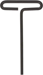 Bondhus - 1/4" Hex, T-Handle, Hex Key - 6" OAL, Protanium High Torque Steel, Inch System of Measurement - Industrial Tool & Supply