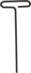 Bondhus - 5mm Hex, T-Handle, Hex Key - 6" OAL, Protanium High Torque Steel, Metric System of Measurement - Industrial Tool & Supply