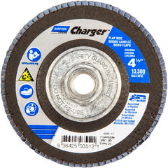 ‎4-1/2″ × 1/4″ × 5/8″ Charger R822 Flap Disc Type 27 Flat 60 Grit - Industrial Tool & Supply