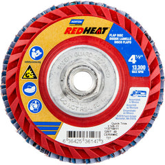 ‎4-1/2″ × 1/4″ × 5/8″ Twinstar Flap Disc Type 27 Flat 40 Grit - Industrial Tool & Supply