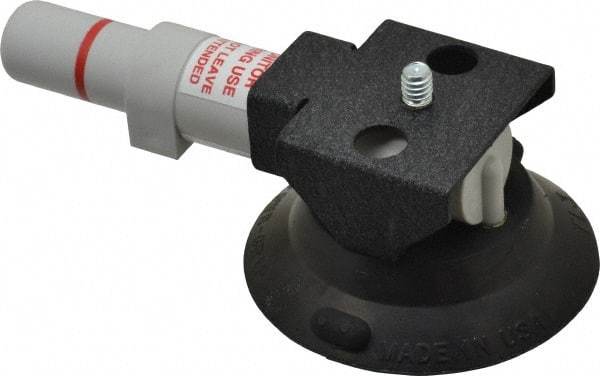 Woods Power-Grip - 15 Lb. Capacity Vacuum Mount Lifter - 3 Inch Diameter Steel Cup and 1/4-20 x 3/8 Inch Length Stud Mount - Industrial Tool & Supply