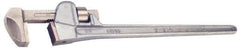 Ampco - 18" Aluminum Nonsparking Pipe Wrench - 3-3/16" Pipe Capacity - Industrial Tool & Supply