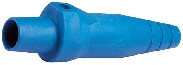 Leviton - 3R NEMA Rated, 600 Volt, 300 Amp, 2 to 2/0 AWG, Cam, Double Set Screw, Female Single Pole Plug and Connector - 6.85 Inch Long, White - Industrial Tool & Supply