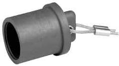 Leviton - 3R NEMA Rated, Female, Red Single Pole Protective Cap - For Use with Male Plug - Industrial Tool & Supply
