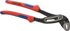 Knipex - 10" OAL, 1" Jaw Length, Adjustable Pliers - Self Gripping Jaw, Standard Head, Comfort Grip Handles - Industrial Tool & Supply