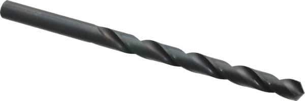 Cleveland - Letter D 118° High Speed Steel Jobber Drill - Oxide Finish, Right Hand Cut, Spiral Flute, Straight Shank, 4" OAL, Standard Point - Industrial Tool & Supply