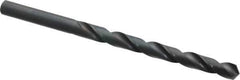 Cleveland - Letter D 118° High Speed Steel Jobber Drill - Oxide Finish, Right Hand Cut, Spiral Flute, Straight Shank, 4" OAL, Standard Point - Industrial Tool & Supply