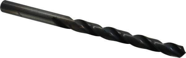 Cleveland - 7.14mm 118° High Speed Steel Jobber Drill - Oxide Finish, Right Hand Cut, Spiral Flute, Straight Shank, 4-1/4" OAL, Standard Point - Industrial Tool & Supply