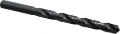 Cleveland - Letter T 118° High Speed Steel Jobber Drill - Oxide Finish, Right Hand Cut, Spiral Flute, Straight Shank, 4-7/8" OAL, Standard Point - Industrial Tool & Supply