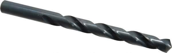 Cleveland - Letter Z 118° High Speed Steel Jobber Drill - Oxide Finish, Right Hand Cut, Spiral Flute, Straight Shank, 5-1/4" OAL, Standard Point - Industrial Tool & Supply