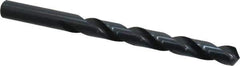 Cleveland - 27/64" 118° High Speed Steel Jobber Drill - Oxide Finish, Right Hand Cut, Spiral Flute, Straight Shank, 5-3/8" OAL, Standard Point - Industrial Tool & Supply