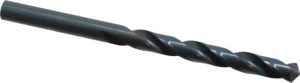 Cleveland - 7.3mm 118° High Speed Steel Jobber Drill - Oxide Finish, Right Hand Cut, Spiral Flute, Straight Shank, 4.291" OAL, Standard Point - Industrial Tool & Supply
