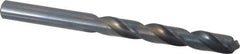 Cleveland - 11.5mm 118° High Speed Steel Jobber Drill - Oxide Finish, Right Hand Cut, Spiral Flute, Straight Shank, 5.591" OAL, Standard Point - Industrial Tool & Supply
