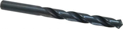 Cleveland - 12.5mm 118° High Speed Steel Jobber Drill - Oxide Finish, Right Hand Cut, Spiral Flute, Straight Shank, 5.945" OAL, Standard Point - Industrial Tool & Supply