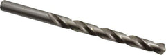 Cleveland - Letter M 118° High Speed Steel Jobber Drill - Bright Finish, Right Hand Cut, Spiral Flute, Straight Shank, 4-3/8" OAL, Standard Point - Industrial Tool & Supply