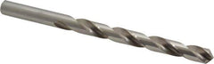 Cleveland - Letter R 118° High Speed Steel Jobber Drill - Bright Finish, Right Hand Cut, Spiral Flute, Straight Shank, 4-3/4" OAL, Standard Point - Industrial Tool & Supply