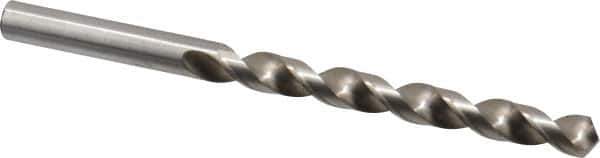 Cleveland - Letter L 118° High Speed Steel Jobber Drill - Bright Finish, Right Hand Cut, Spiral Flute, Straight Shank, 4-1/4" OAL, Standard Point - Industrial Tool & Supply