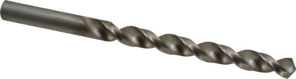 Cleveland - Letter P 118° High Speed Steel Jobber Drill - Bright Finish, Right Hand Cut, Spiral Flute, Straight Shank, 4-5/8" OAL, Standard Point - Industrial Tool & Supply