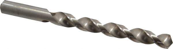 Cleveland - 31/64" 118° High Speed Steel Jobber Drill - Bright Finish, Right Hand Cut, Spiral Flute, Straight Shank, 5-7/8" OAL, Standard Point - Industrial Tool & Supply