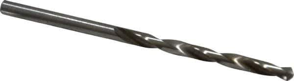 Cleveland - #25 118° High Speed Steel Jobber Drill - Bright Finish, Right Hand Cut, Spiral Flute, Straight Shank, 3" OAL, Standard Point - Industrial Tool & Supply