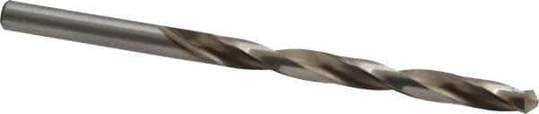 Cleveland - 7/32" 118° High Speed Steel Jobber Drill - Bright Finish, Right Hand Cut, Spiral Flute, Straight Shank, 3-3/4" OAL, Standard Point - Industrial Tool & Supply