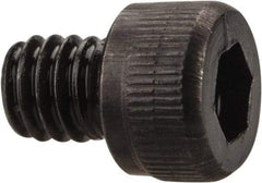 Value Collection - #3-56 UNF Hex Socket Drive, Socket Cap Screw - Alloy Steel, Black Oxide Finish, Fully Threaded, 1/8" Length Under Head - Industrial Tool & Supply