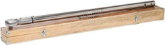 Value Collection - 1" Drive Micrometer Type Ratchet Head Torque Wrench - 660 Ft/Lb to 2,200 Ft/Lb Torque, 60" OAL, 7-1/2 Ft/Lb Graduation - Industrial Tool & Supply