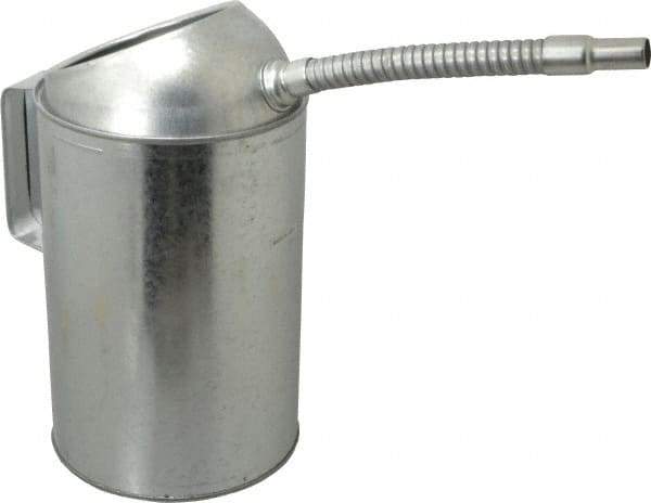 Value Collection - Flexible Spout, Measure Oiler - Steel Body, Galvanized - Industrial Tool & Supply