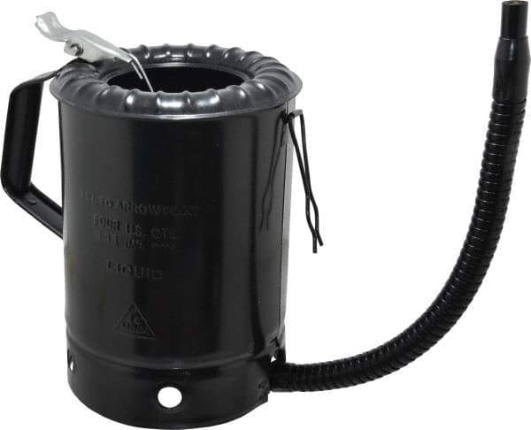 Plews - 14" Long Flexible Spout, Measure Oiler - Steel Body, Painted - Industrial Tool & Supply